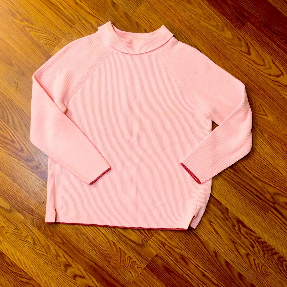 Talbots pink sweater